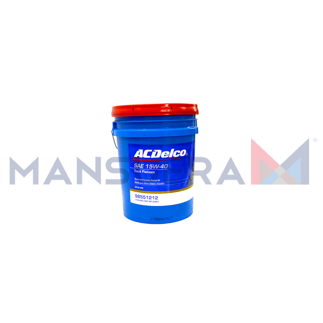 ACEITE 15W40 CK-4 TRUCK PLATINUM BALDE ZSIN MODELO GEN