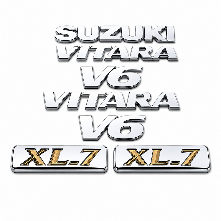 EMBLEMA CROMADO COMPUERTA CHEVROLET GRAND VITARA 2.5
