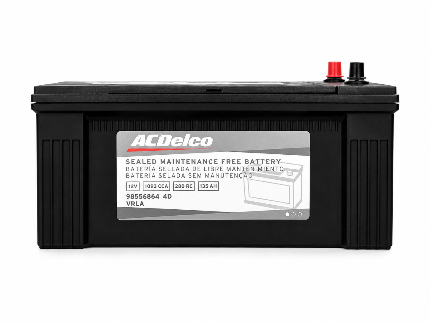 BATERIA AD 4D 1093 POSITIVO LADO IZQUIERDO ACDELCO MAZDA CYZ 14.0