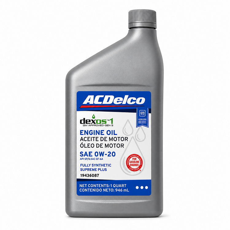 ACEITE SAE 0W20 SP DEXOS 1 GEN 3 CUARTO